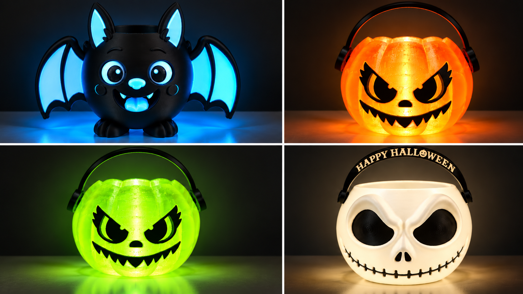 Halloween Trick or Treat Buckets