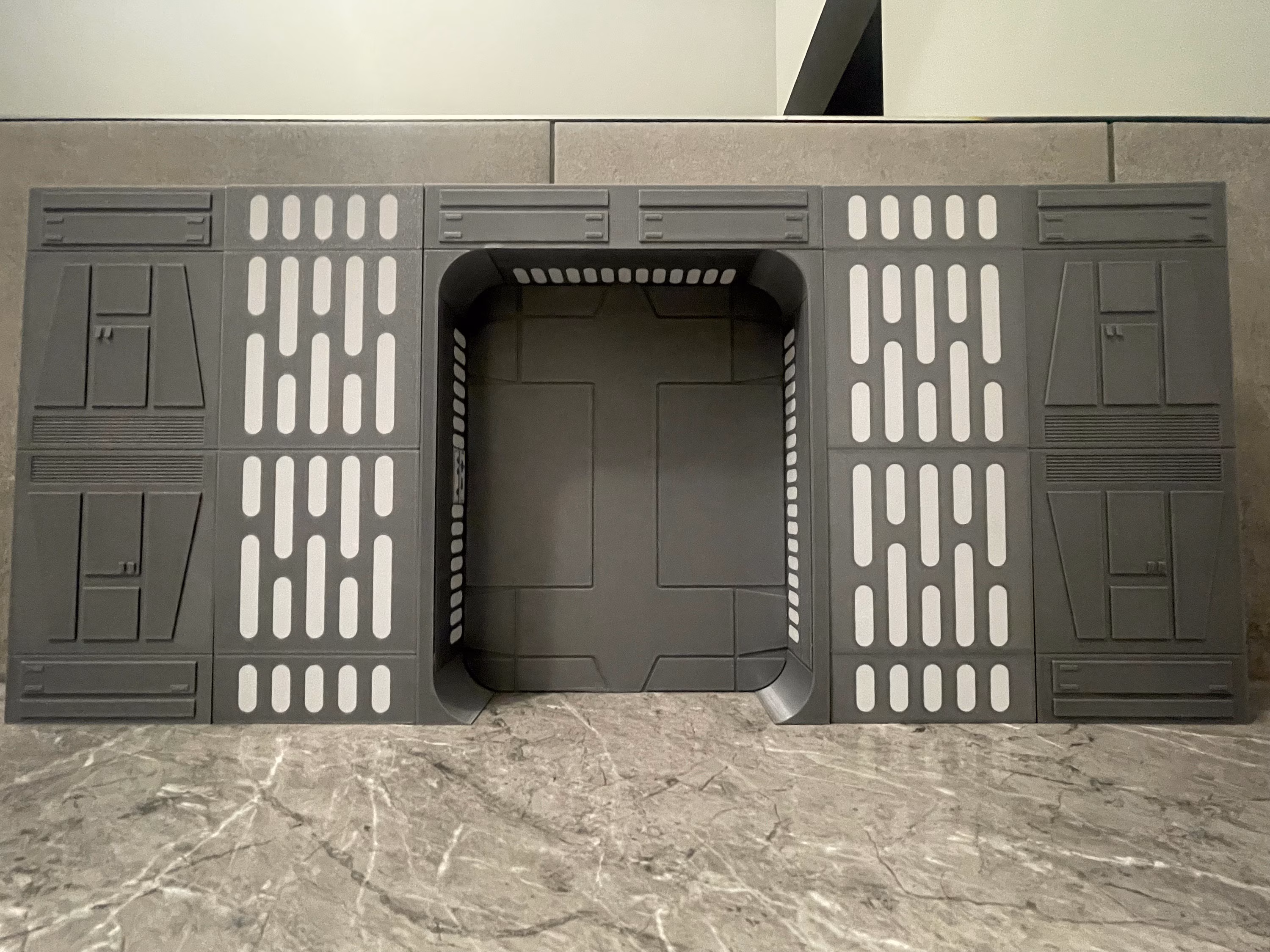Star Wars Death Star Wall Diorama