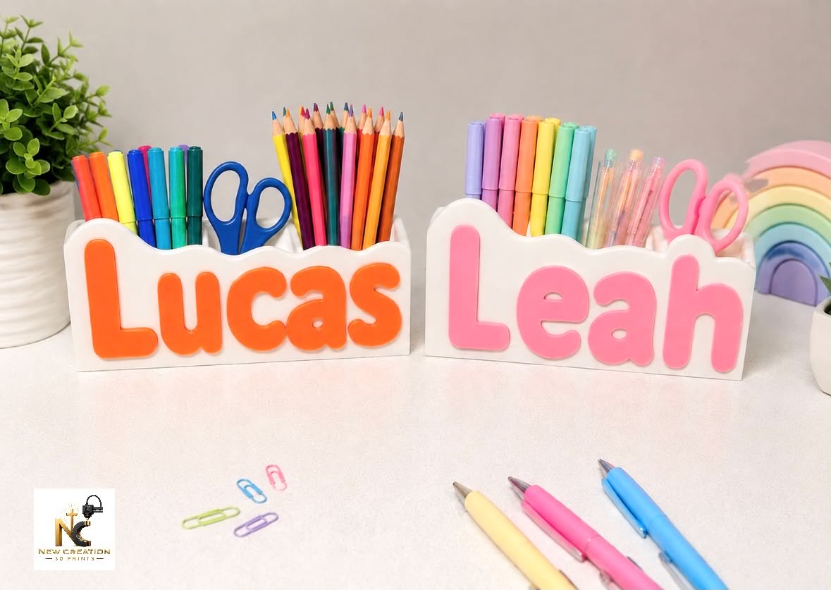 Personalised Name Stationary Holder  