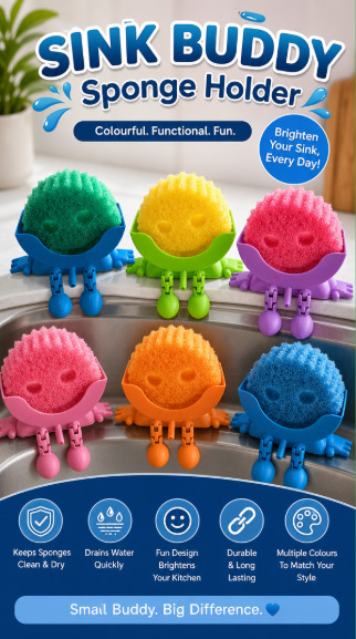 Sink Buddy Sponge Holder