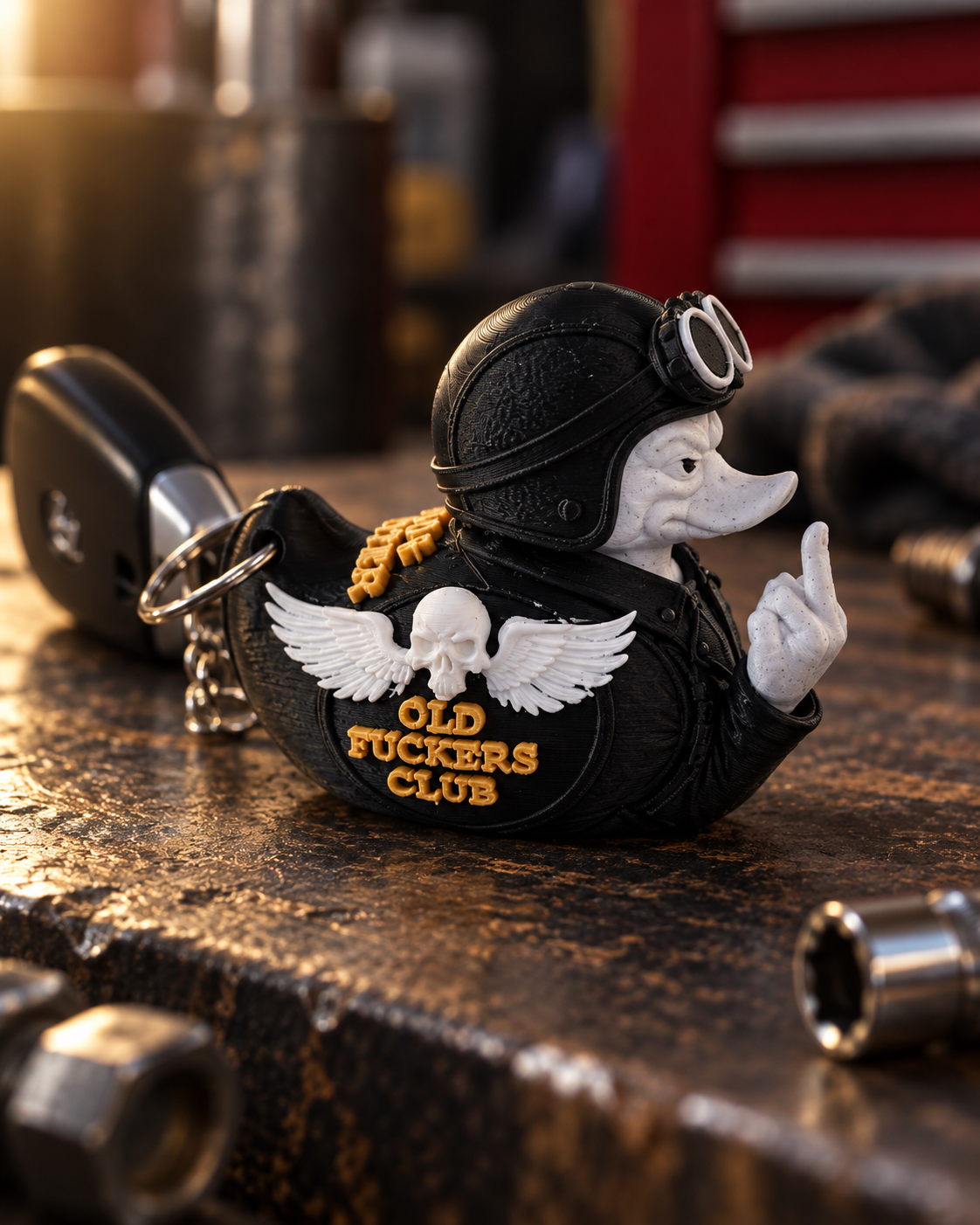 BIKER DUCK Physical Item