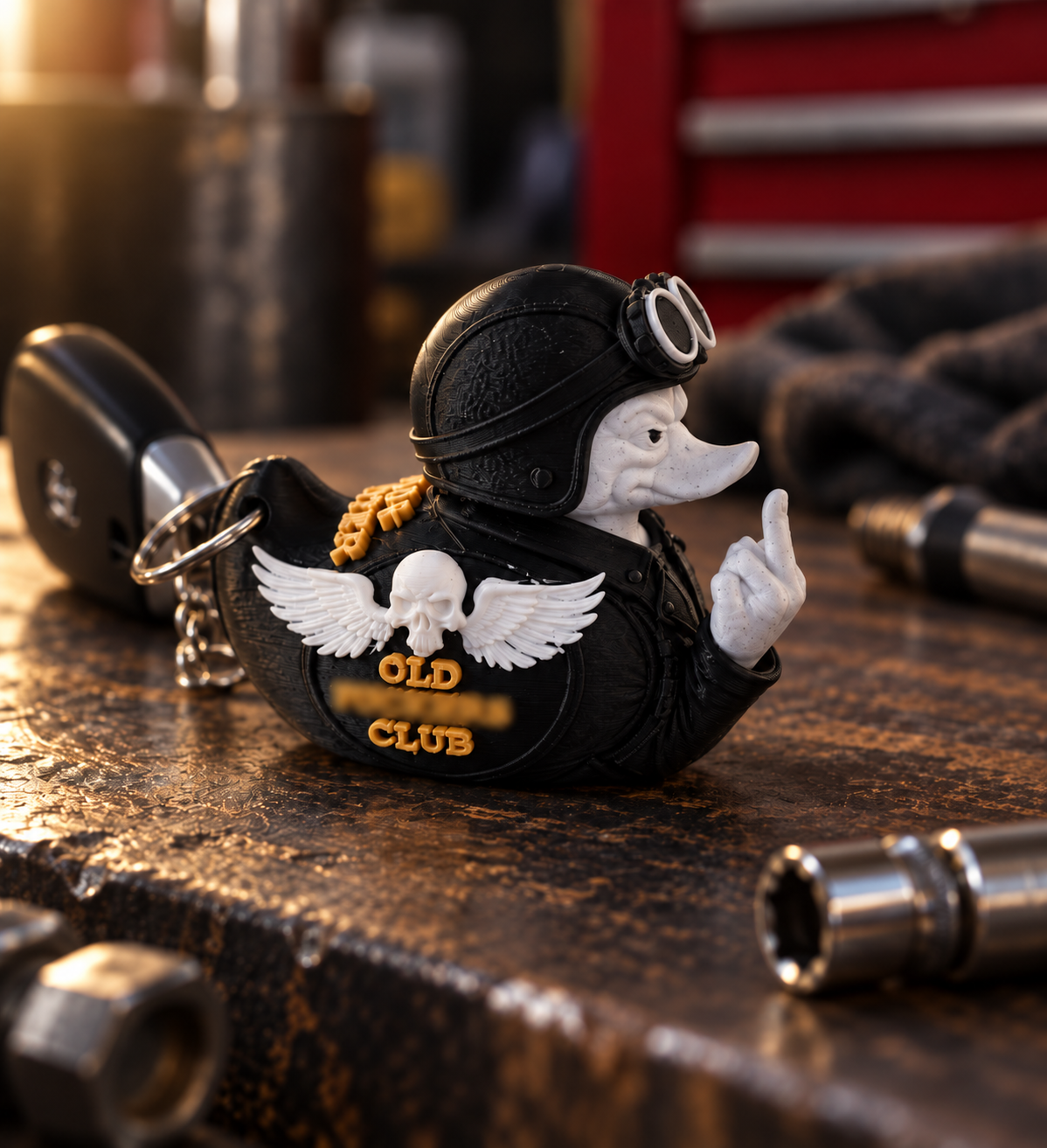 BIKER DUCK 3MF File